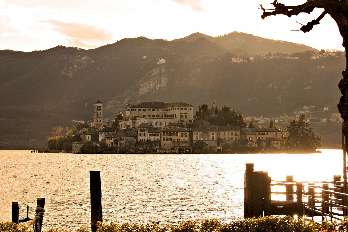 Island Lake Orta San Giulio (no)