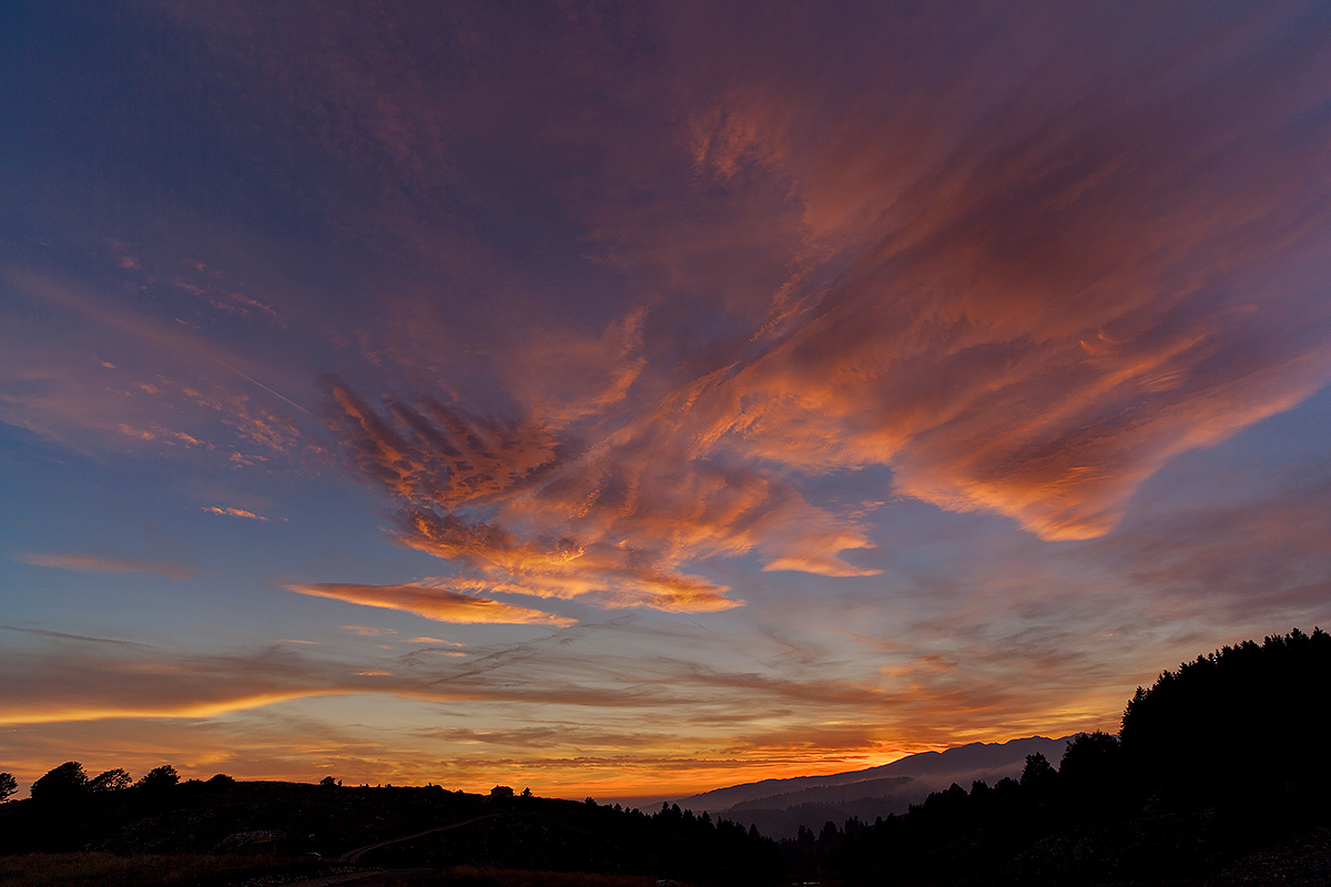 Tramonto in Lessinia