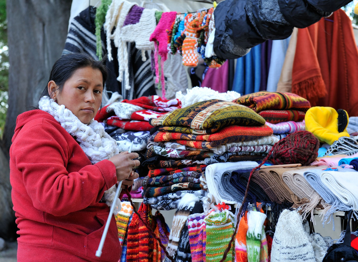 Stall in Punta Arenas - Chile