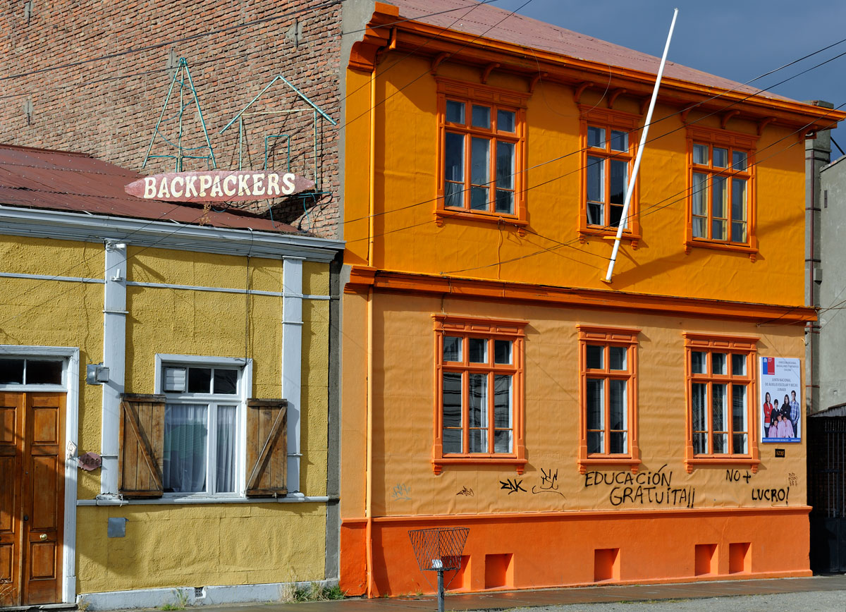 The colors of the Chilean houses 1 - Punta Arenas