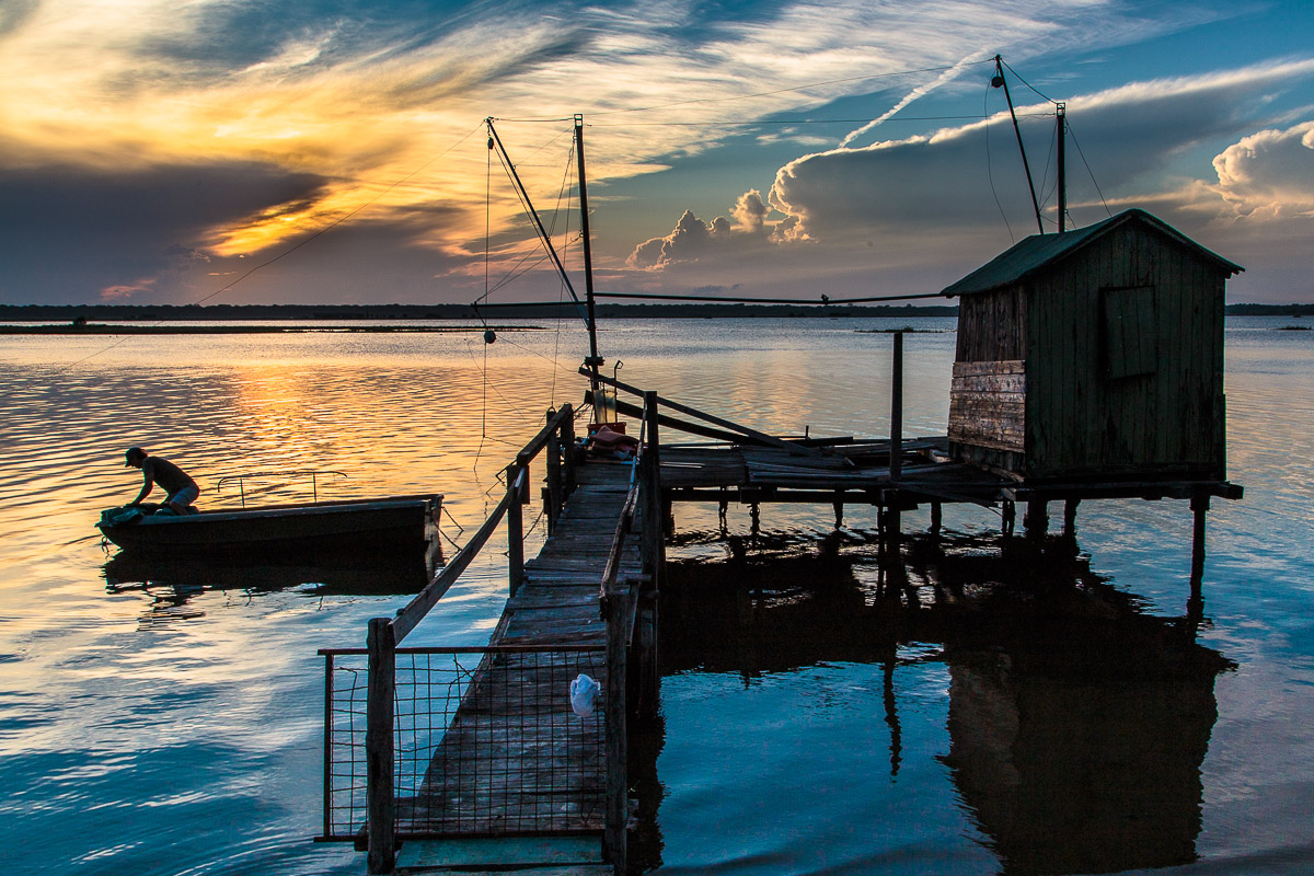 Laguna, fine giornata