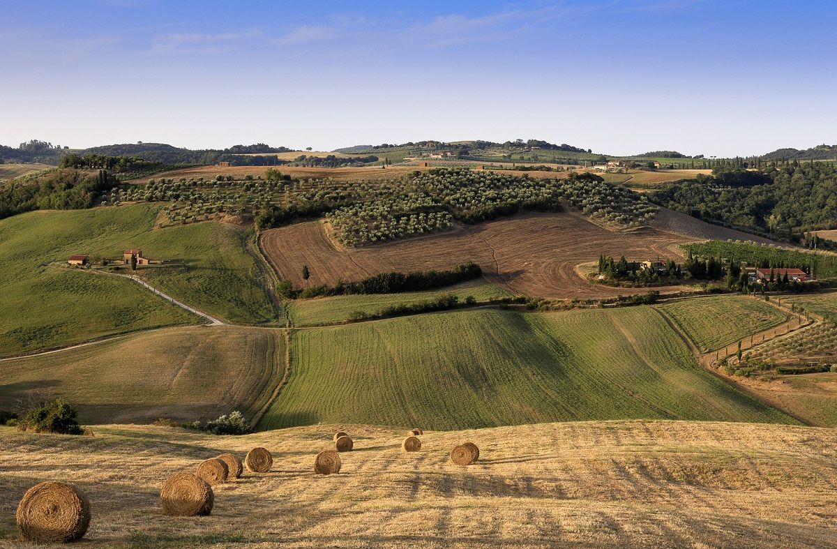 Girandosi...(in val d'Orcia)