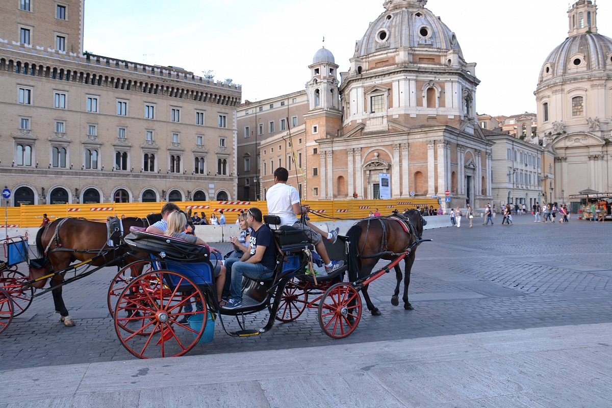 Si parte...in carrozza