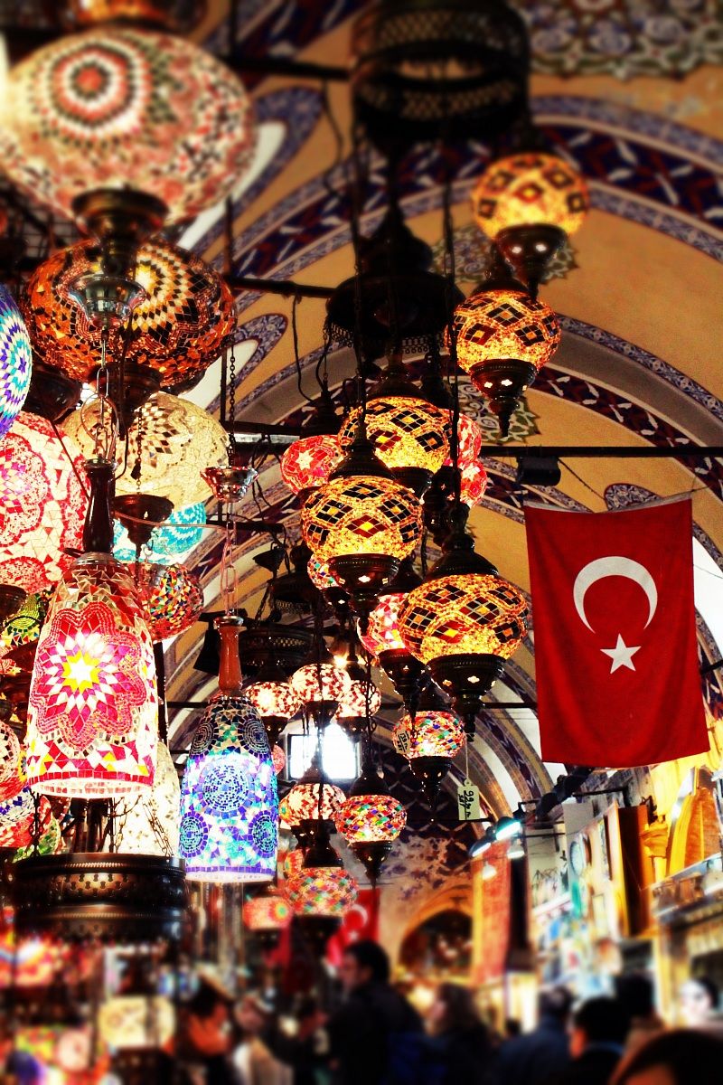 The lights of the Bazaar