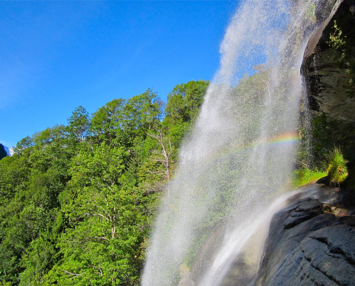 Waterfall Noasca (Gran Paradiso National Park)