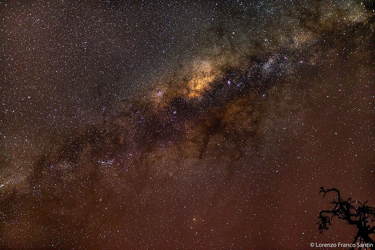 Centro Galattico(singola posa, Nikon d800 non modifica)