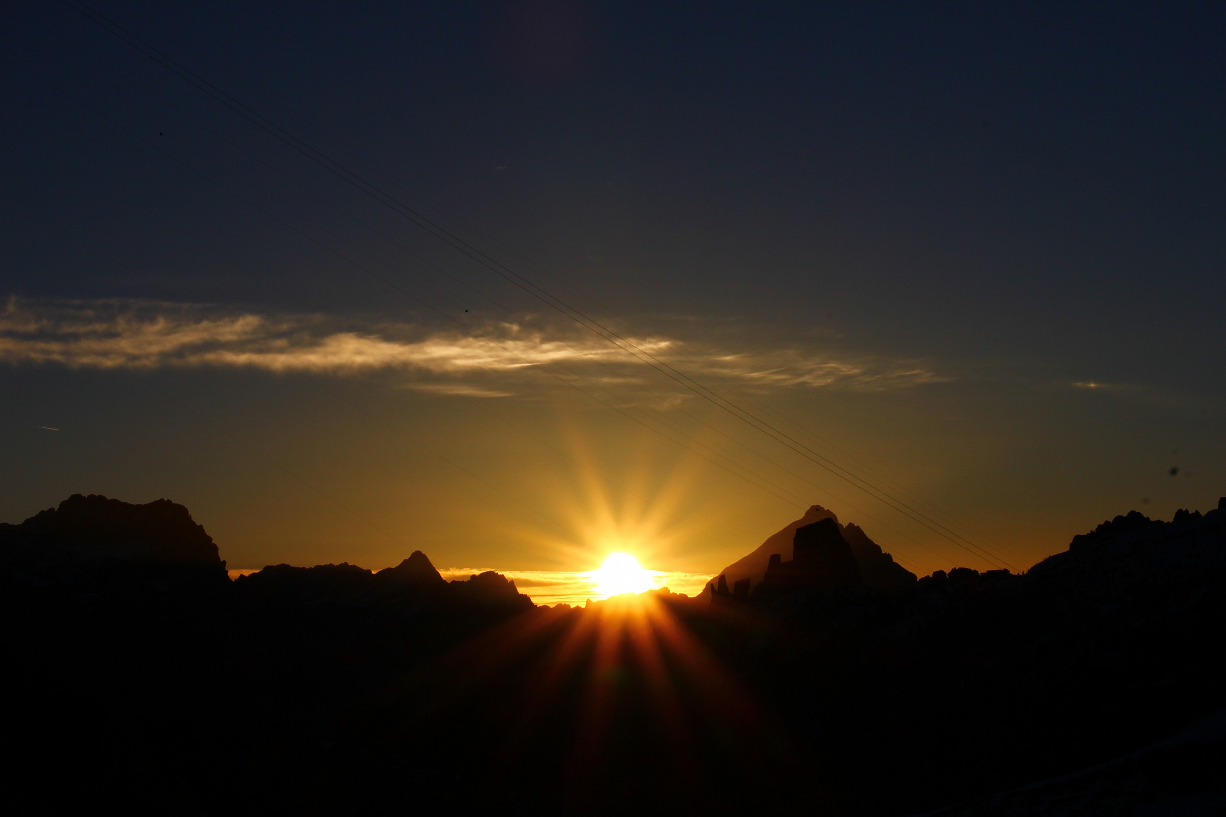 Tramonto in Val Parola