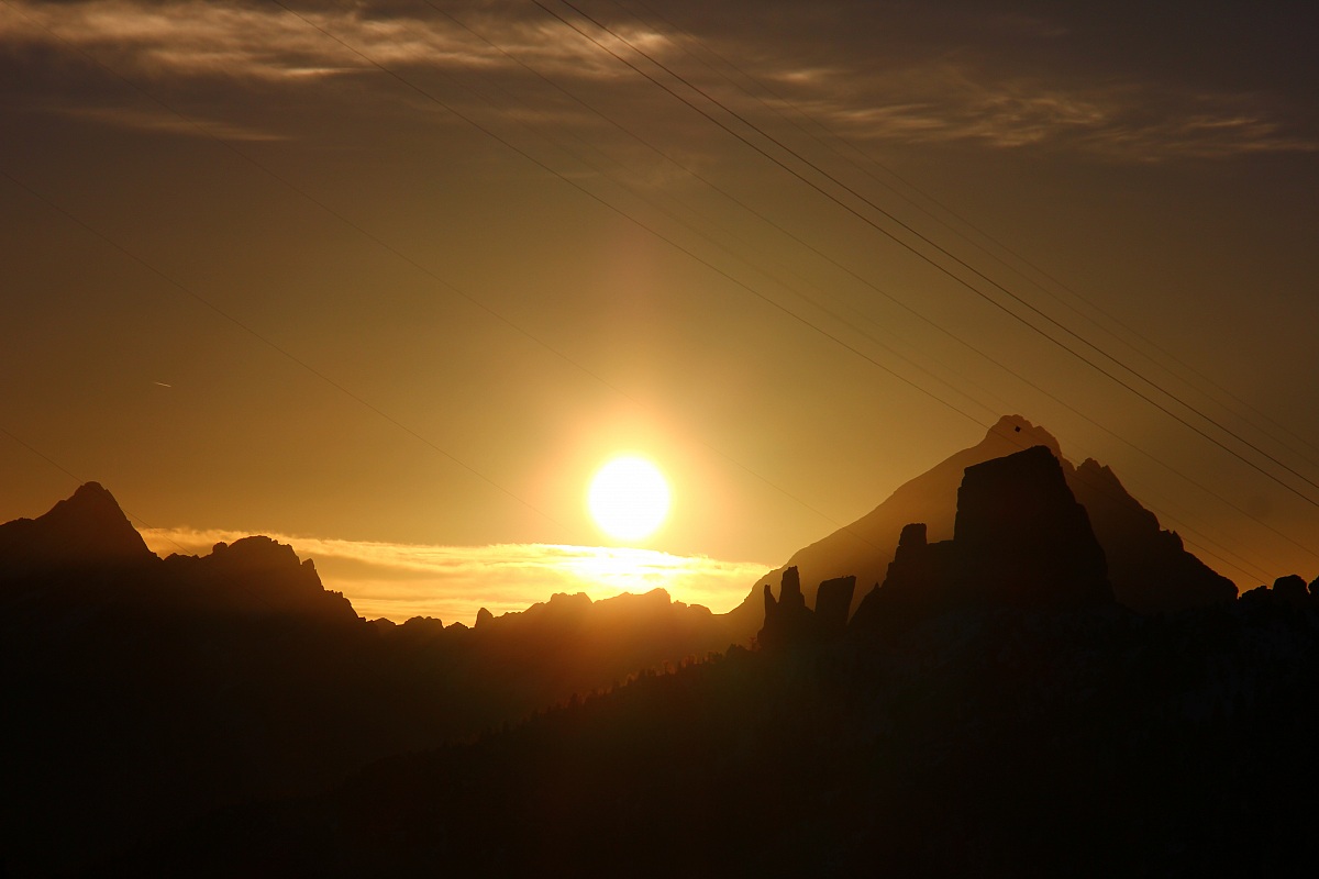 Tramonto in Val Parola