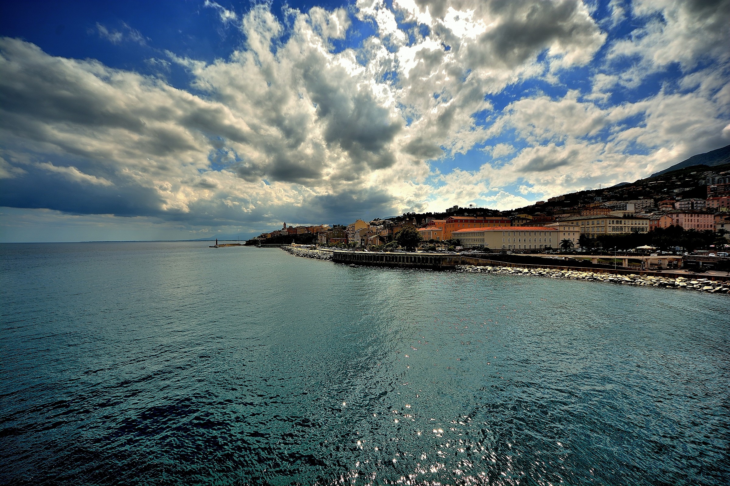 Bastia Corsica by ferry ..............
