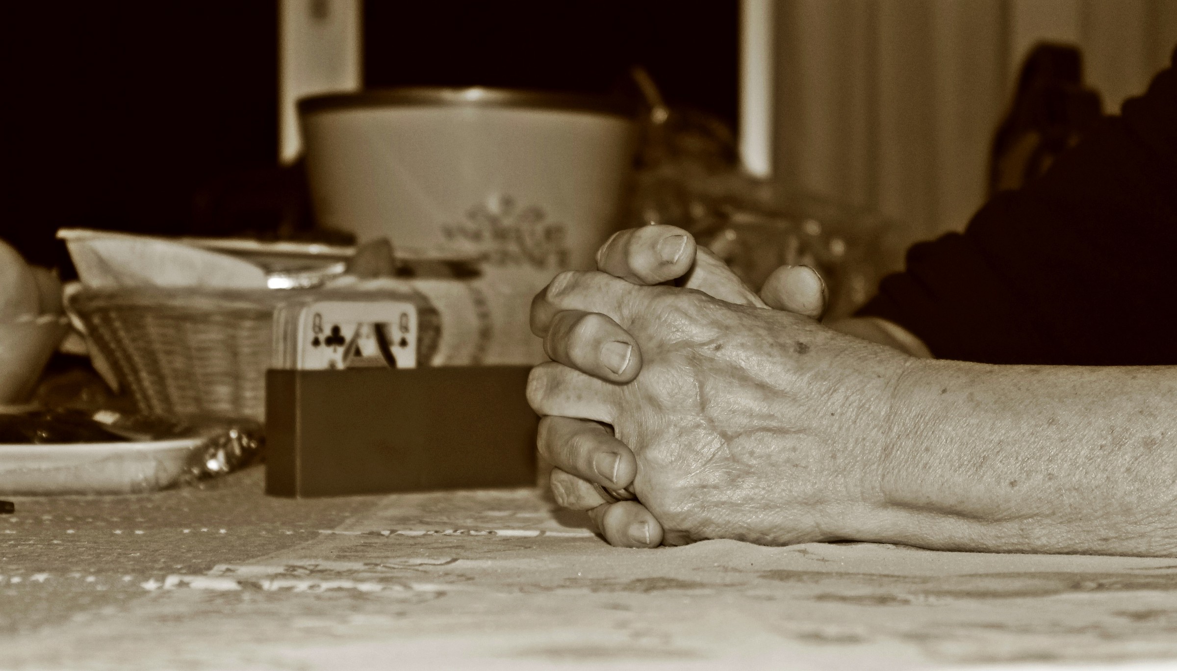 Hands that tell of a life