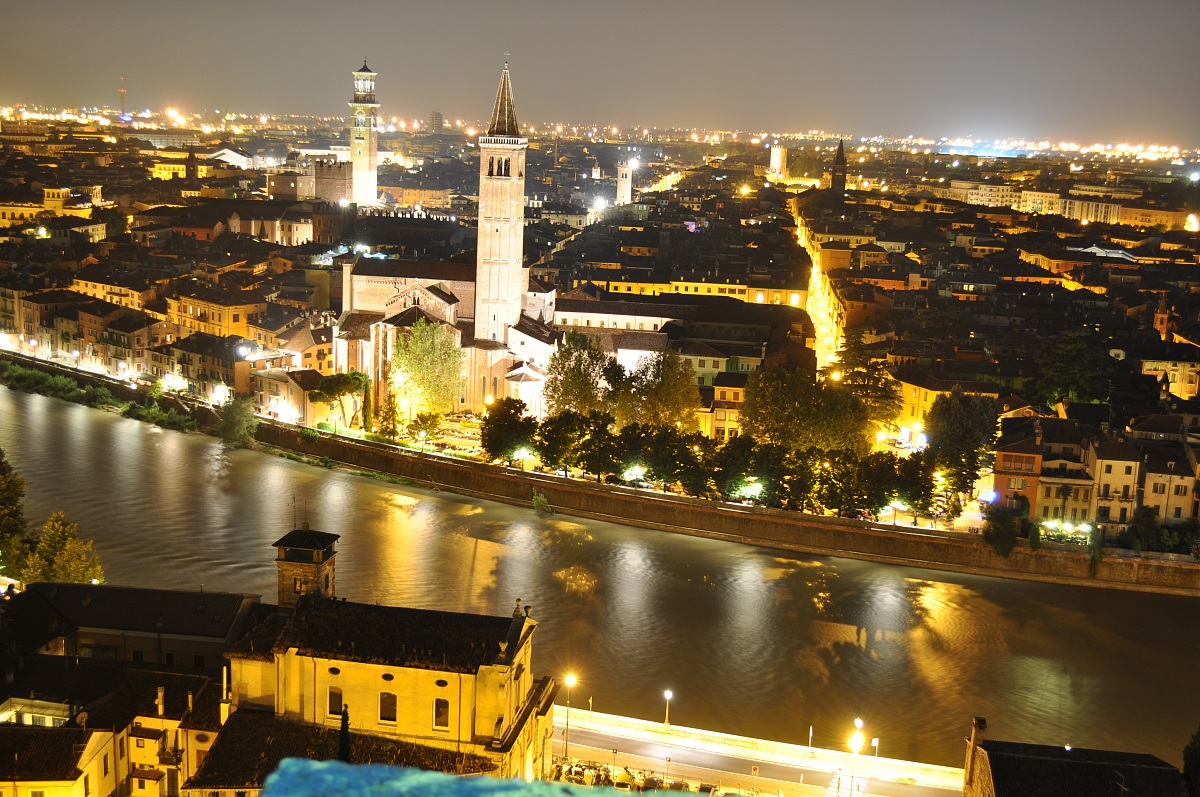 Verona di notte
