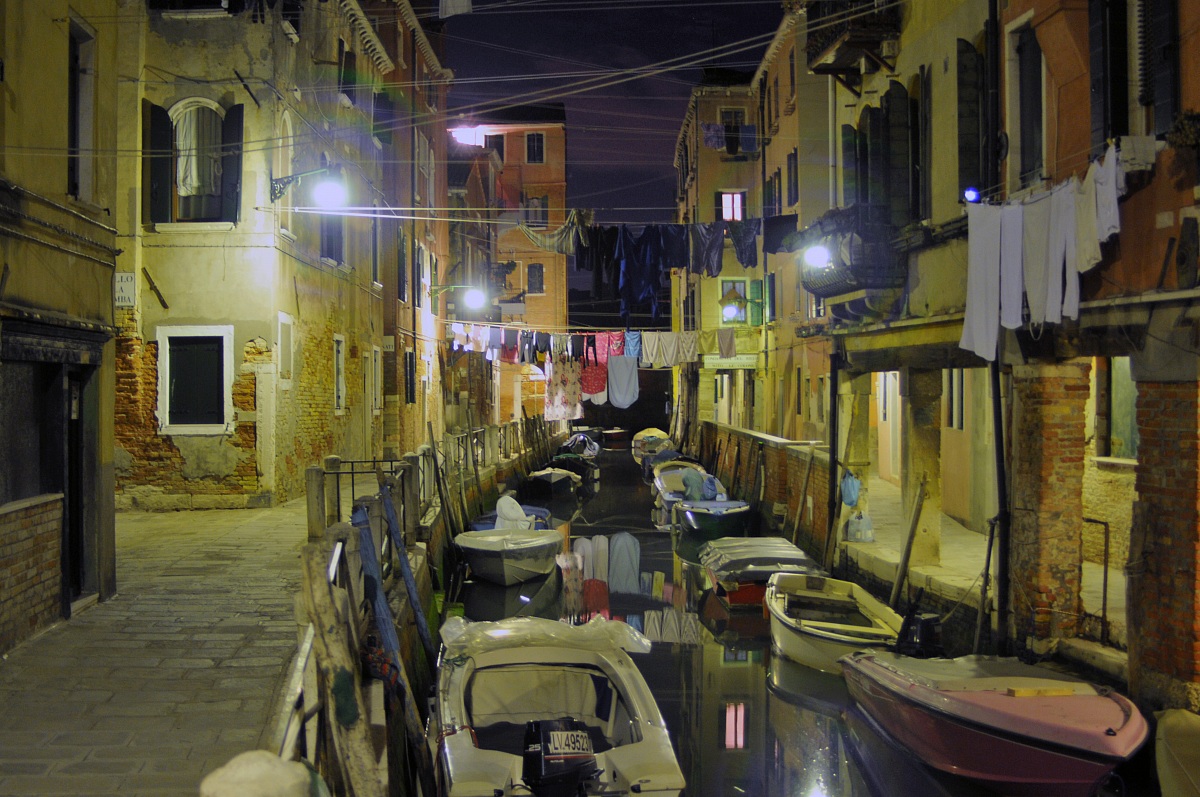 Venice by night
