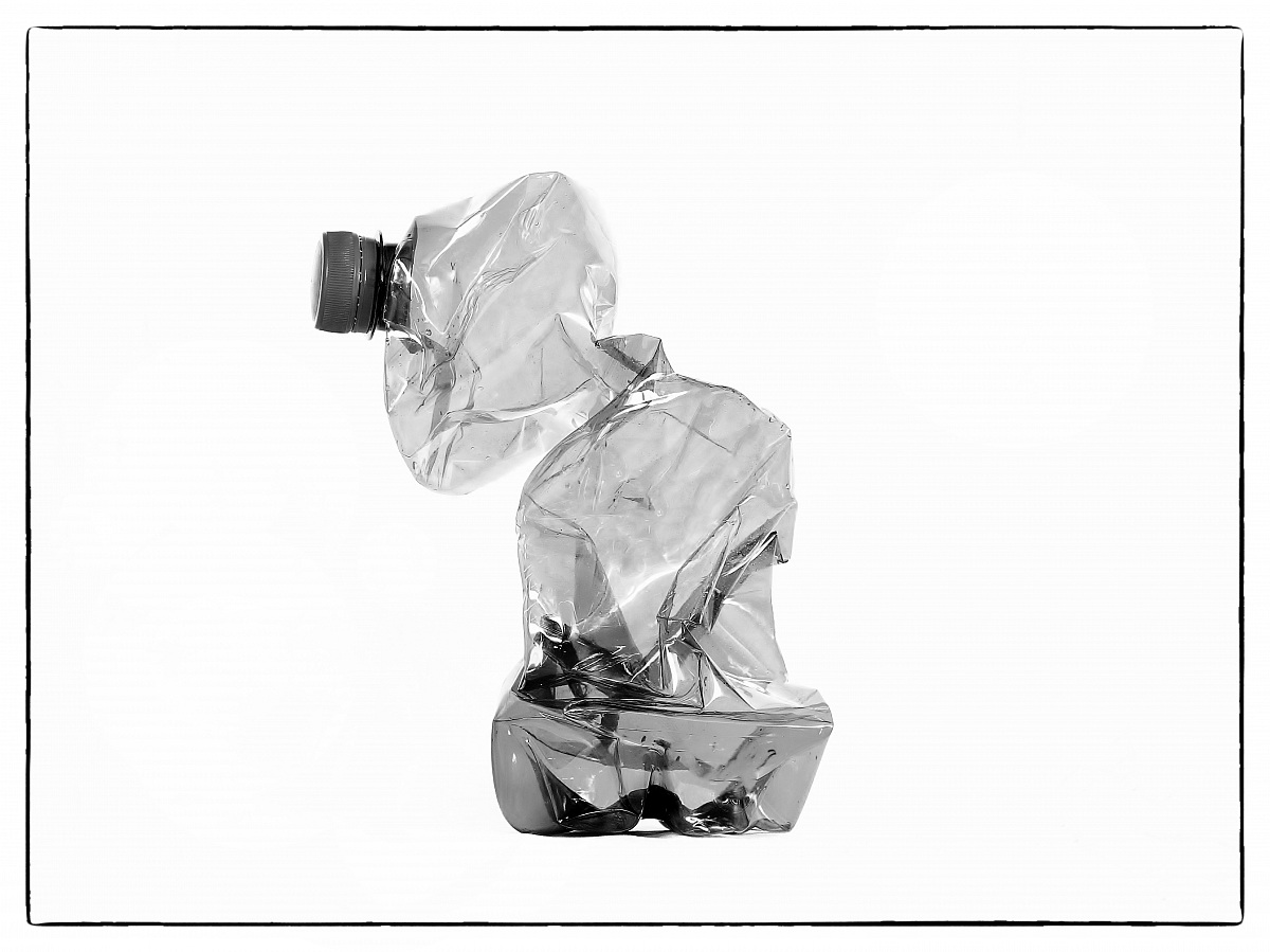 Bottiglia di plastica