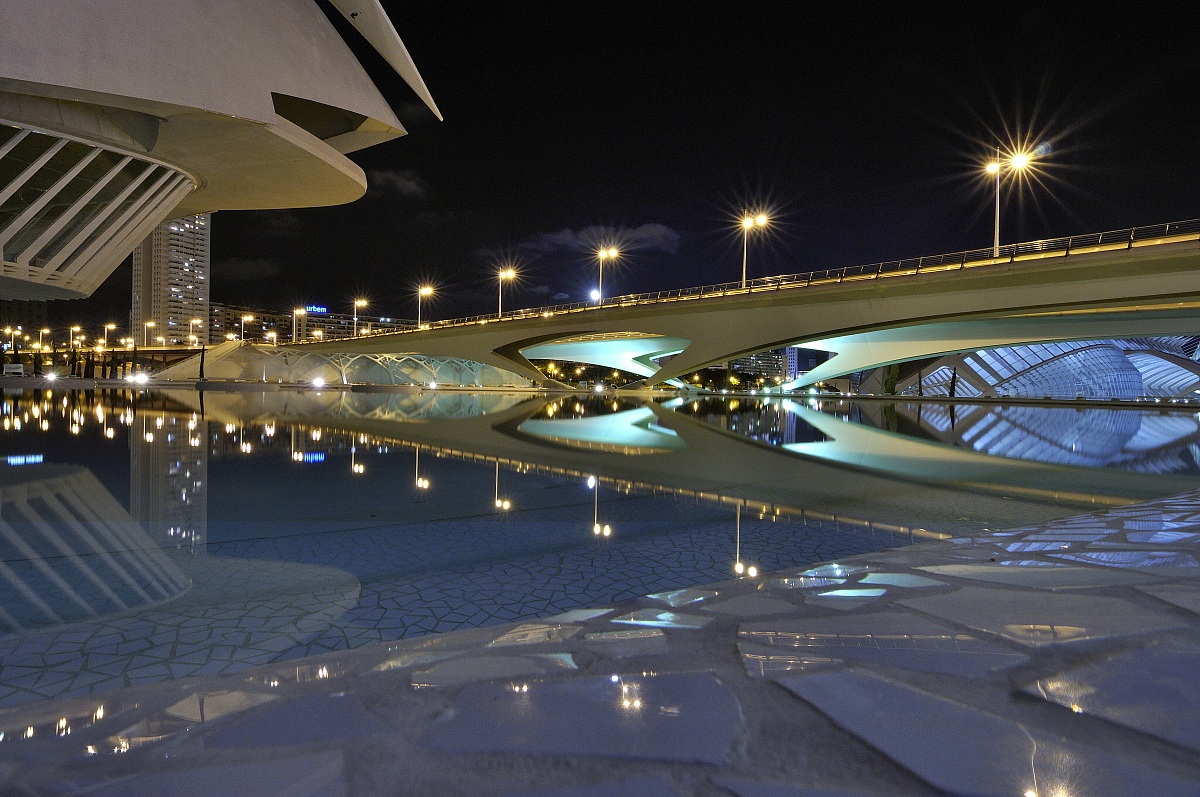 Ciudad de las Artes y las Ciencias Night 2