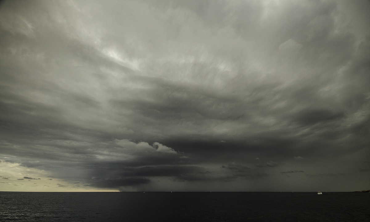 Lampedusa, temporale