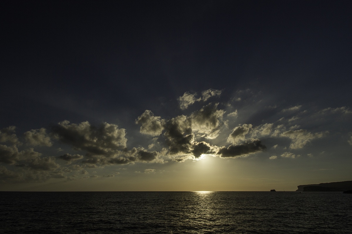 Lampedusa, tramonto