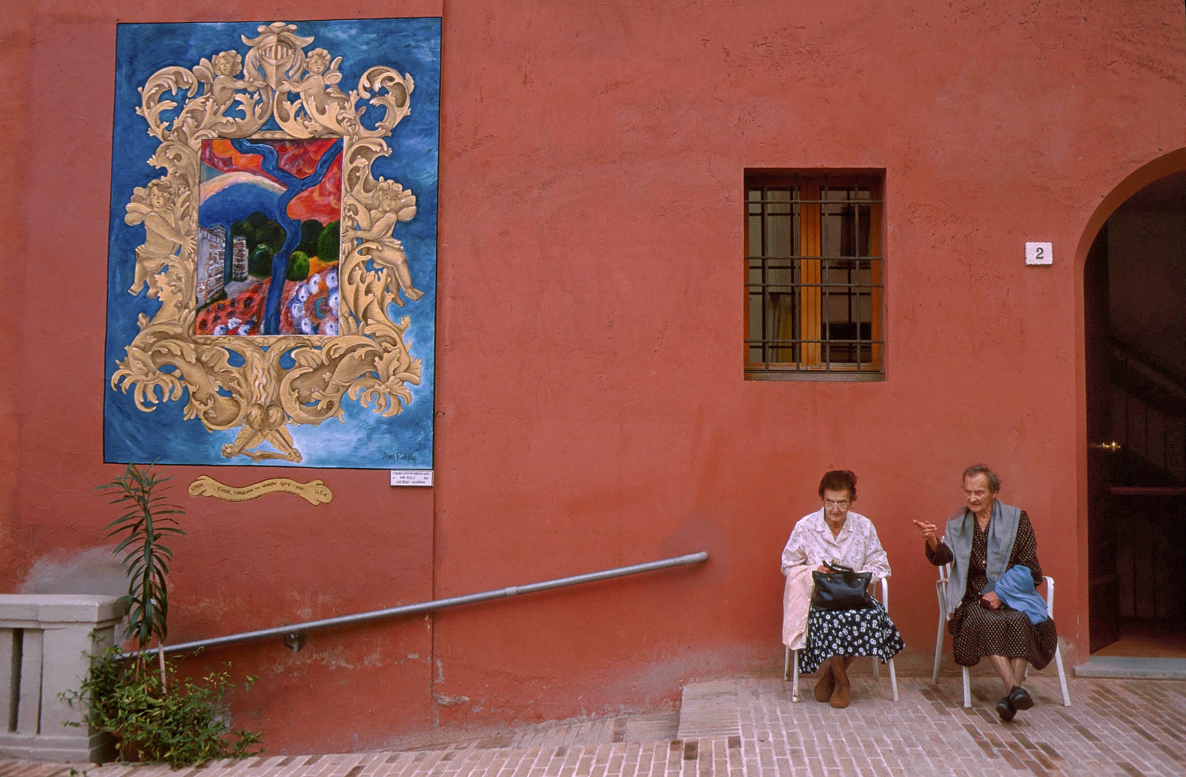 Gente e colori di Dozza (bo) - 1997