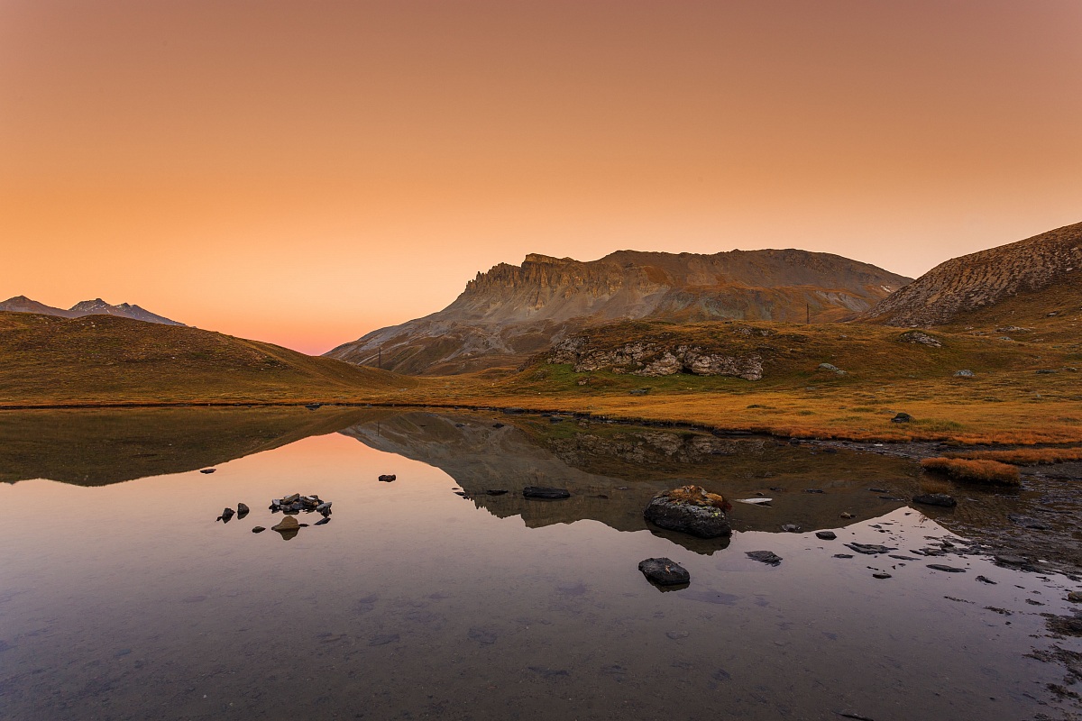 Sunset at La Vanoise