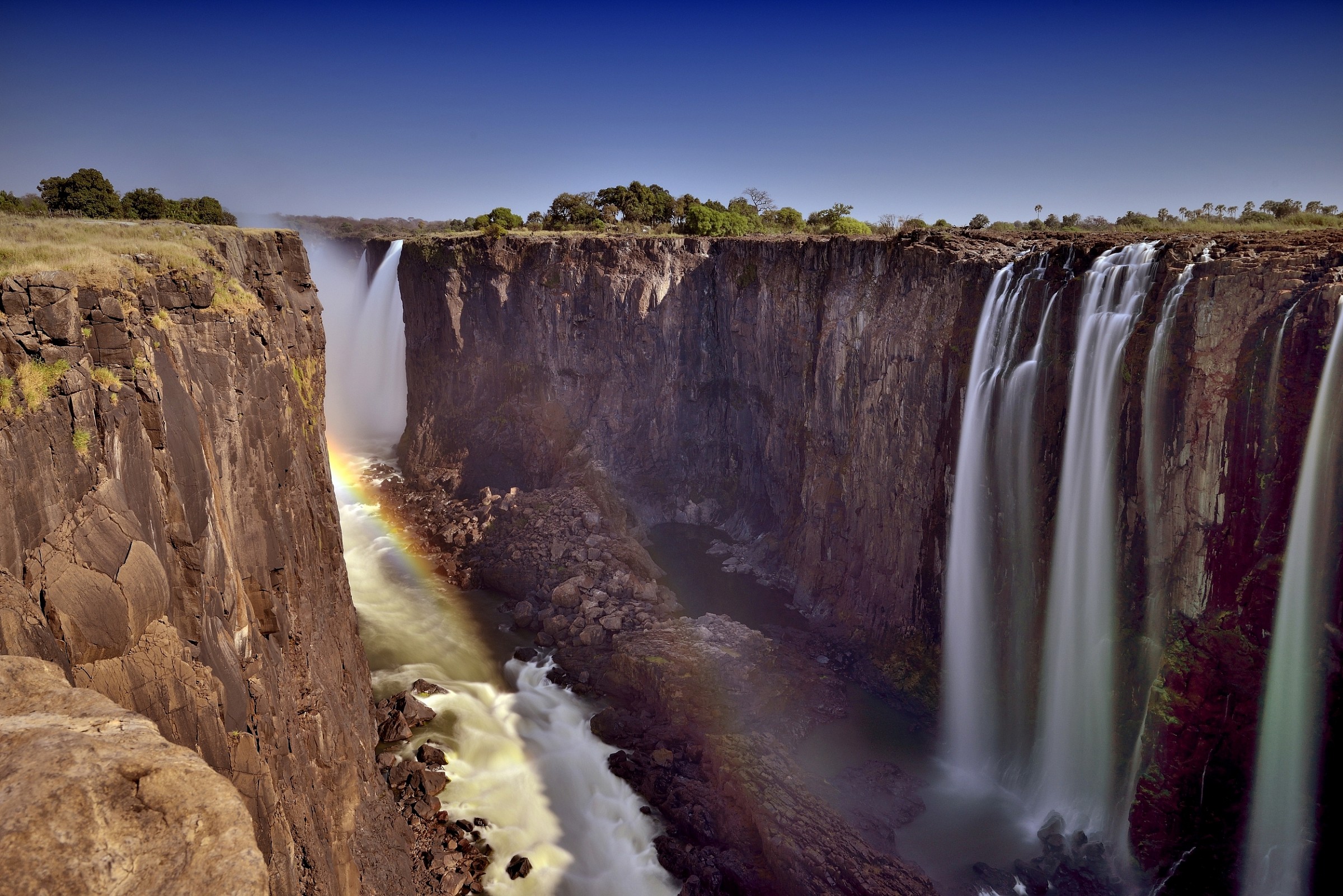 Zimbawue - Victoria falls - tuono fumante