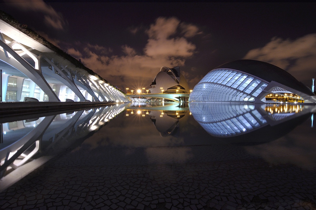 Ciudad de las Artes y las Ciencias Night 3