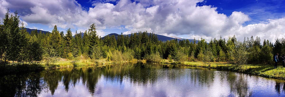 Small lake in Slovakia