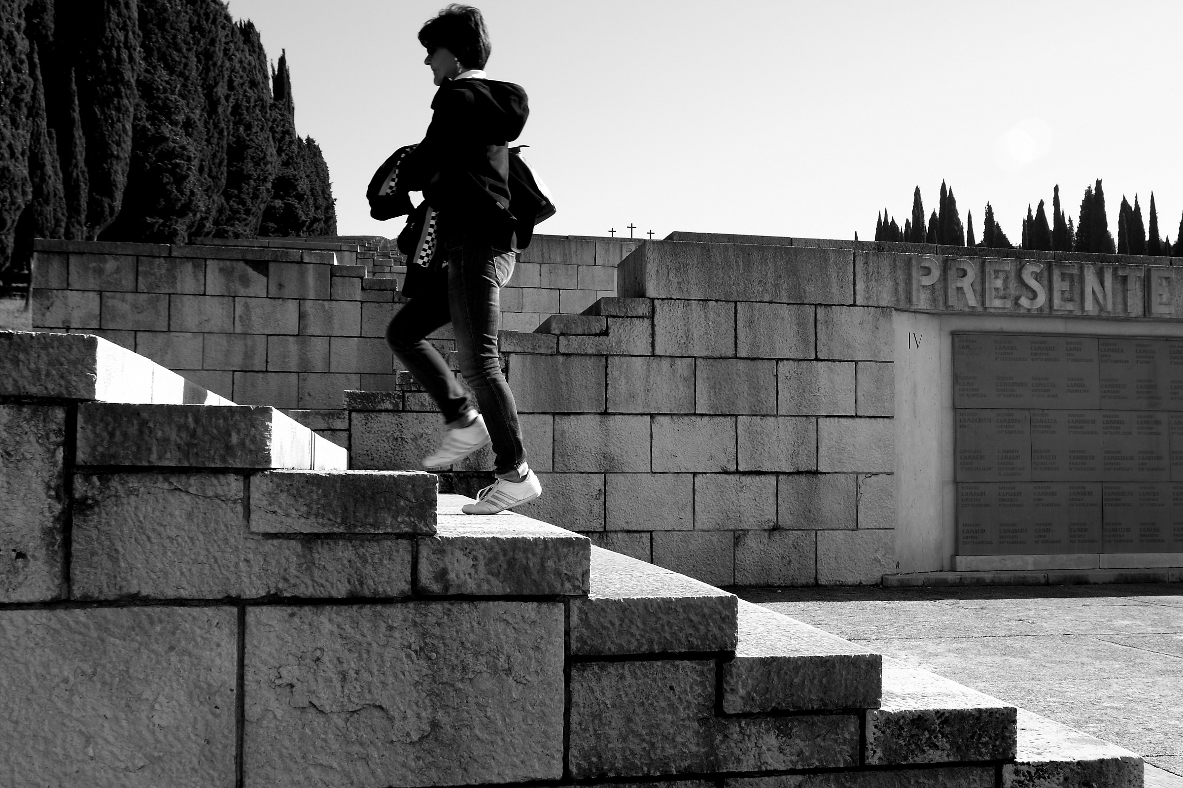 The steps of the memory