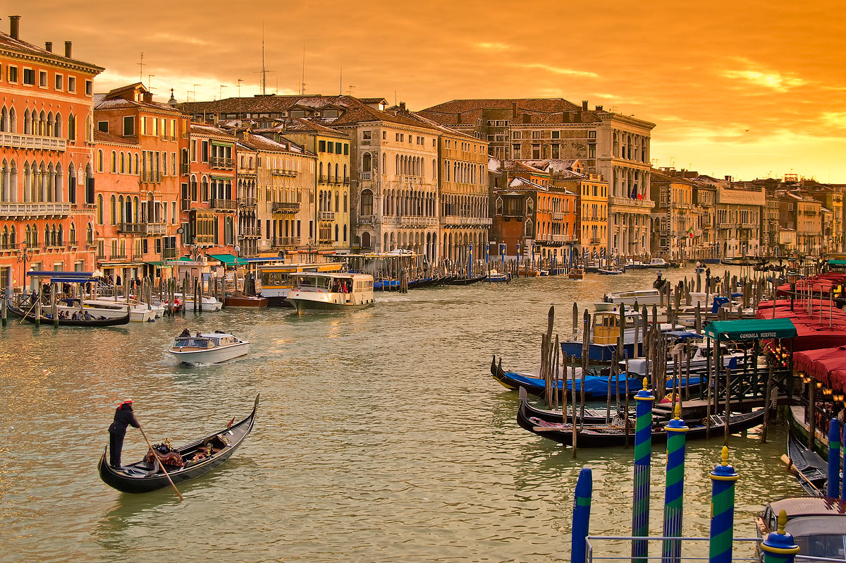 Tramonto da Rialto (Venezia)