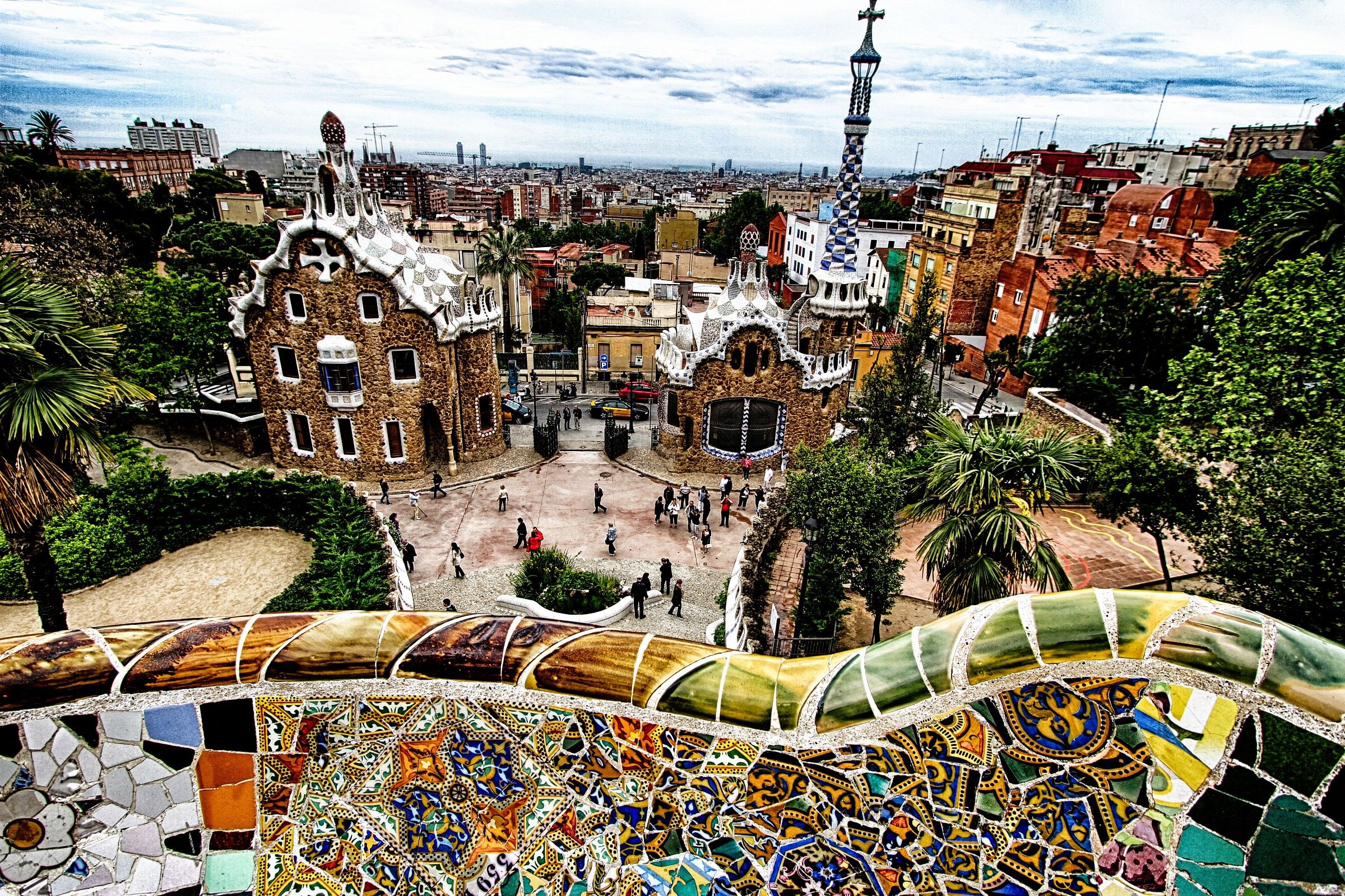 barcelona park guell