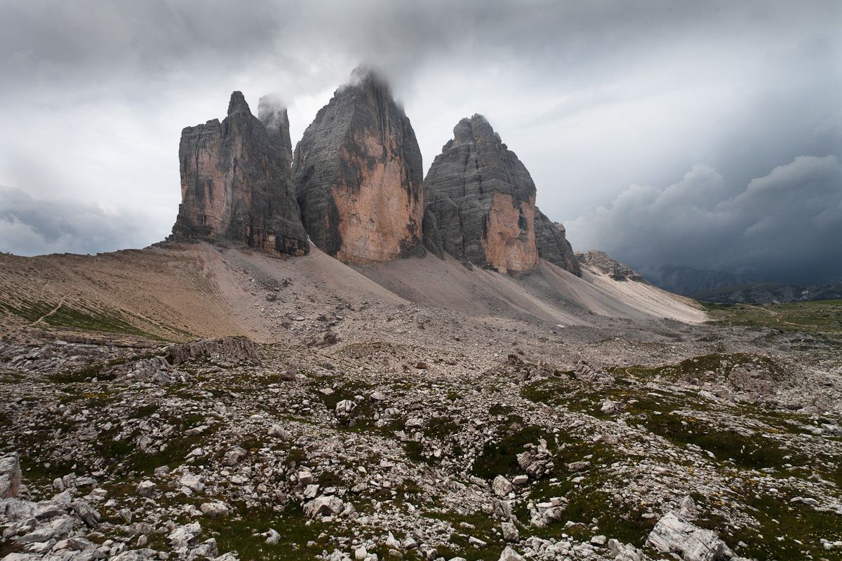 The Three Peaks .......