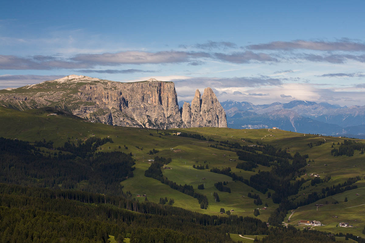 Alpe di Siusi e lo Sciliar...