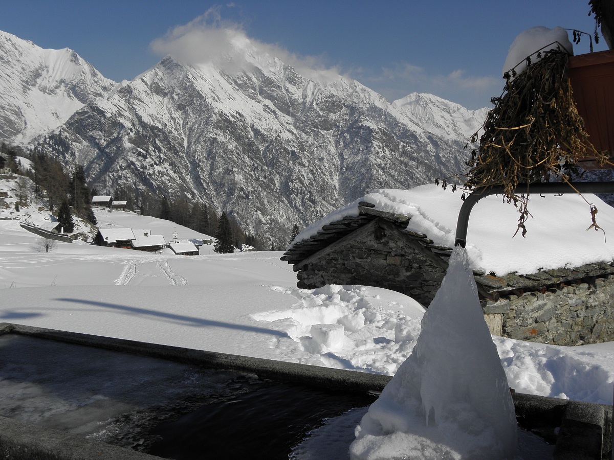 val d 'otro in winter