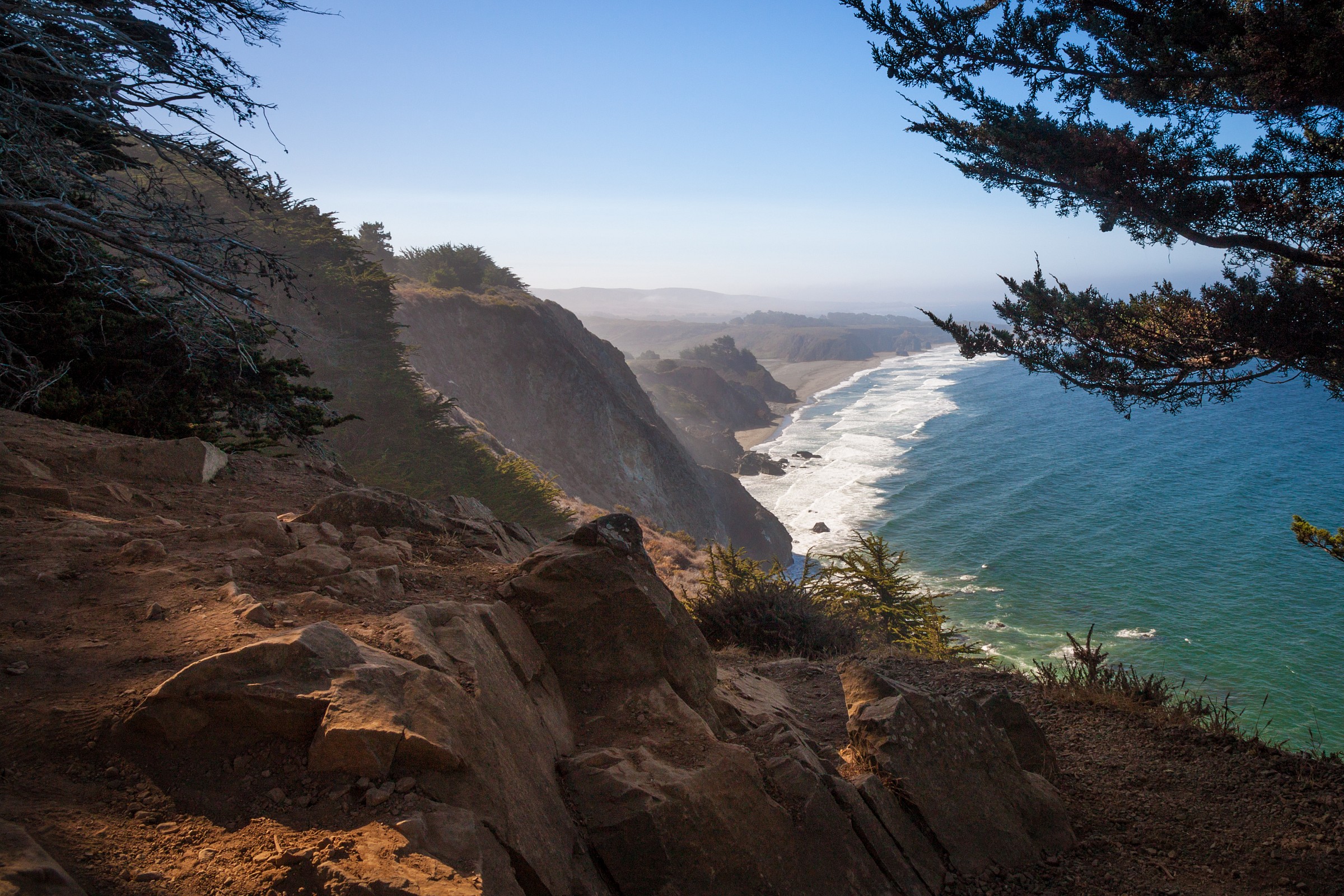 sosta panoramica sulla pacific coast highway