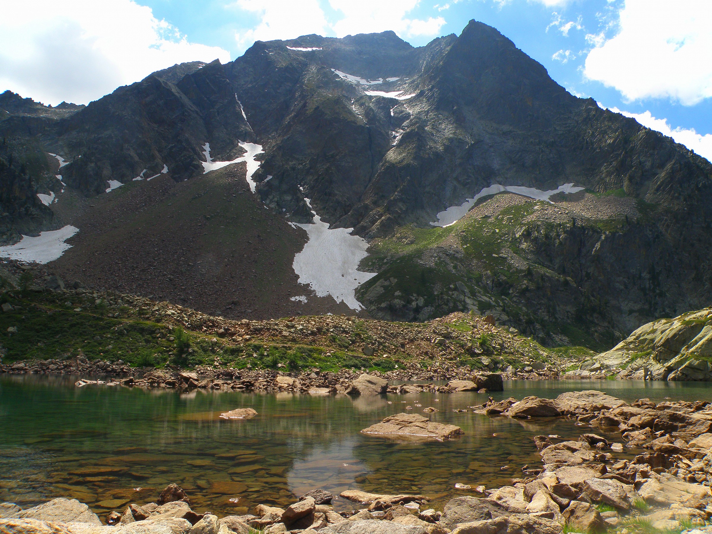 Head and Lake Malinvern (Valle Stura CN)