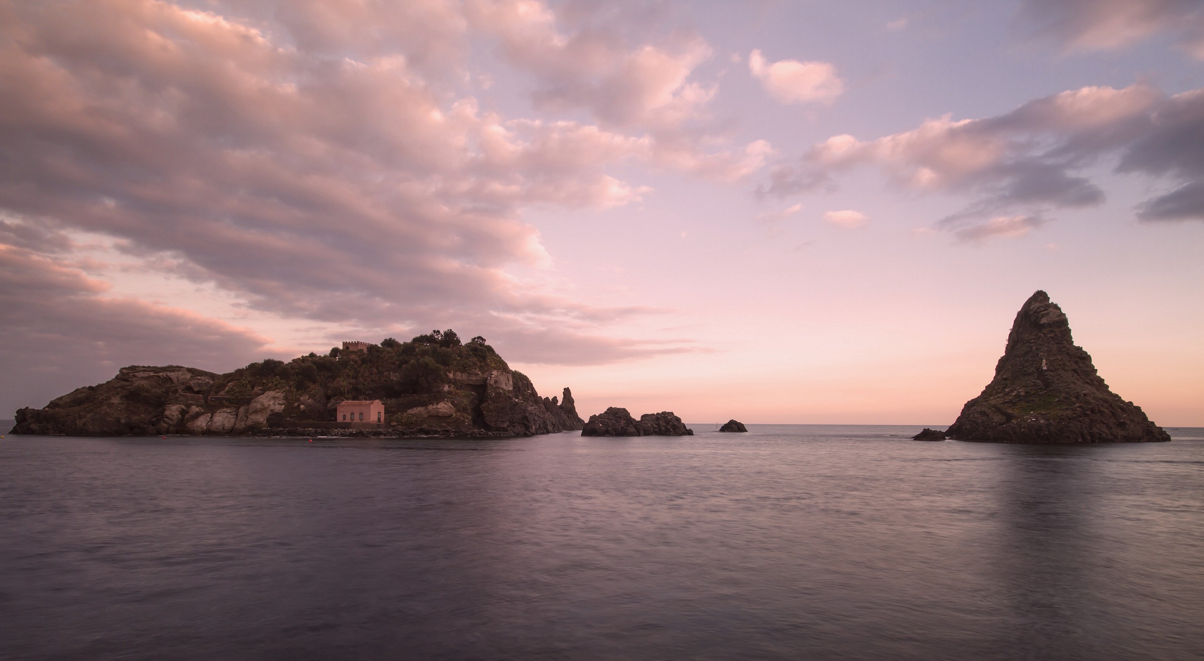 il faraglione e l'isola