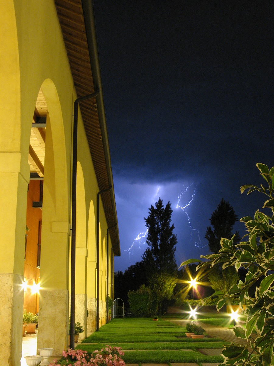 Night thunderstorm