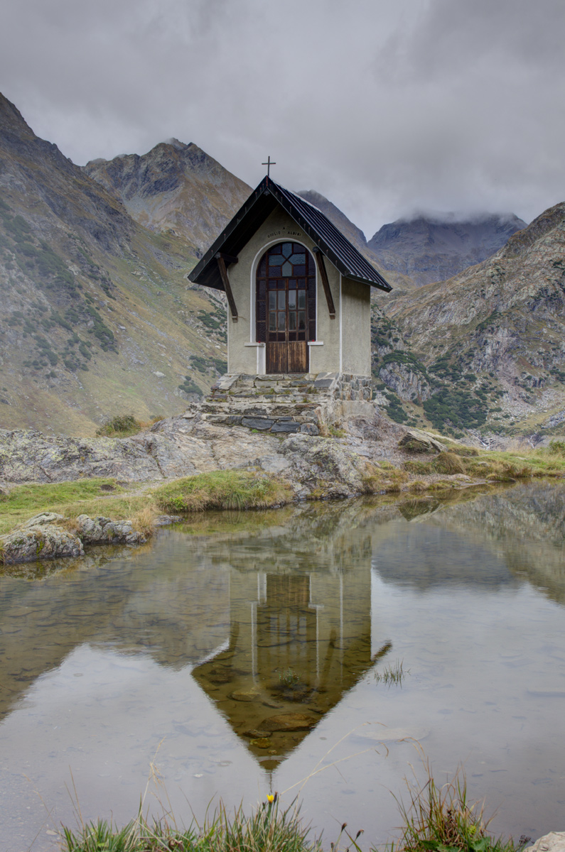 At the Lake of Barbellino