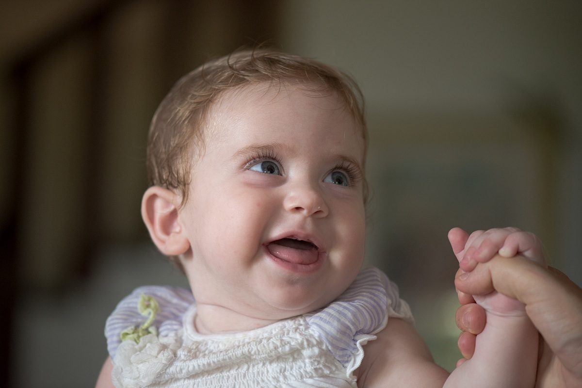 Il sorriso della nipotina