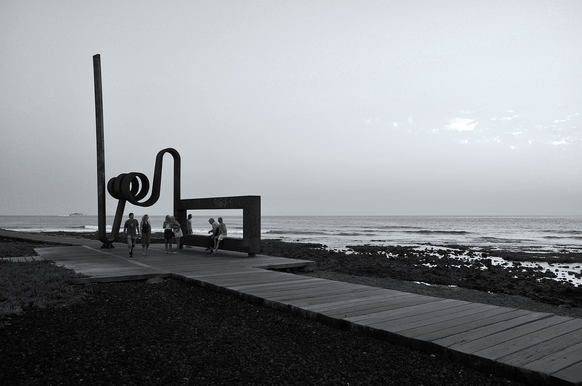 Sculture sull'oceano Atlantico - Tenerife