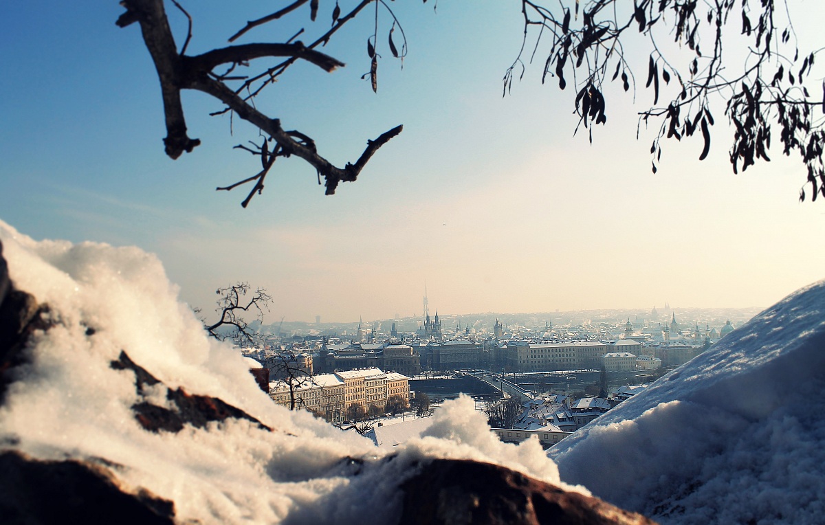 Peering between the walls ..