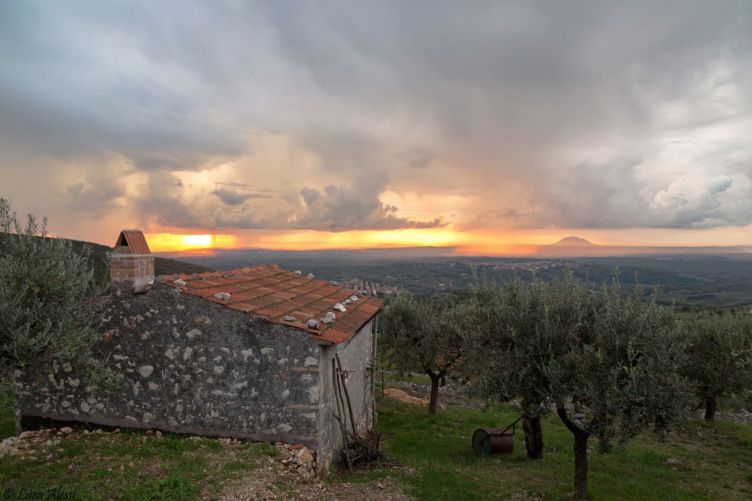 Showers on the horizon