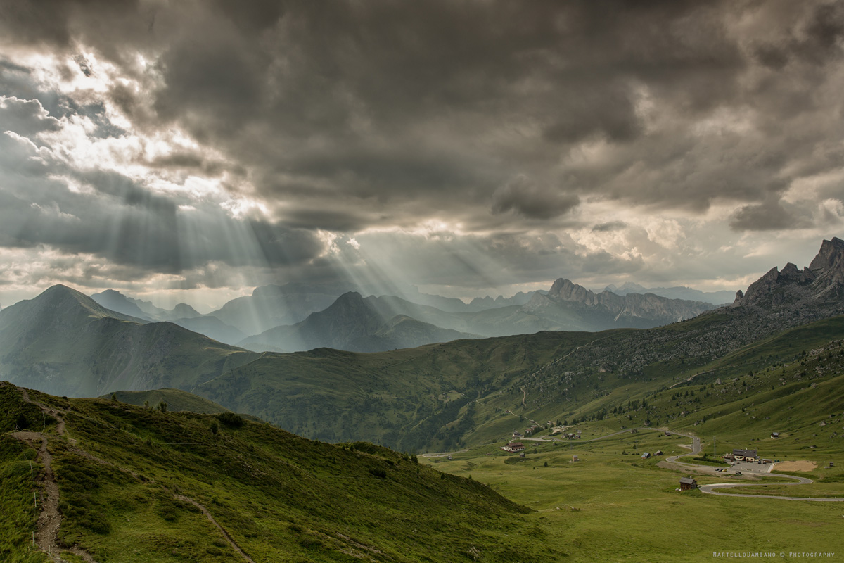 Vista sulla Marmolada.