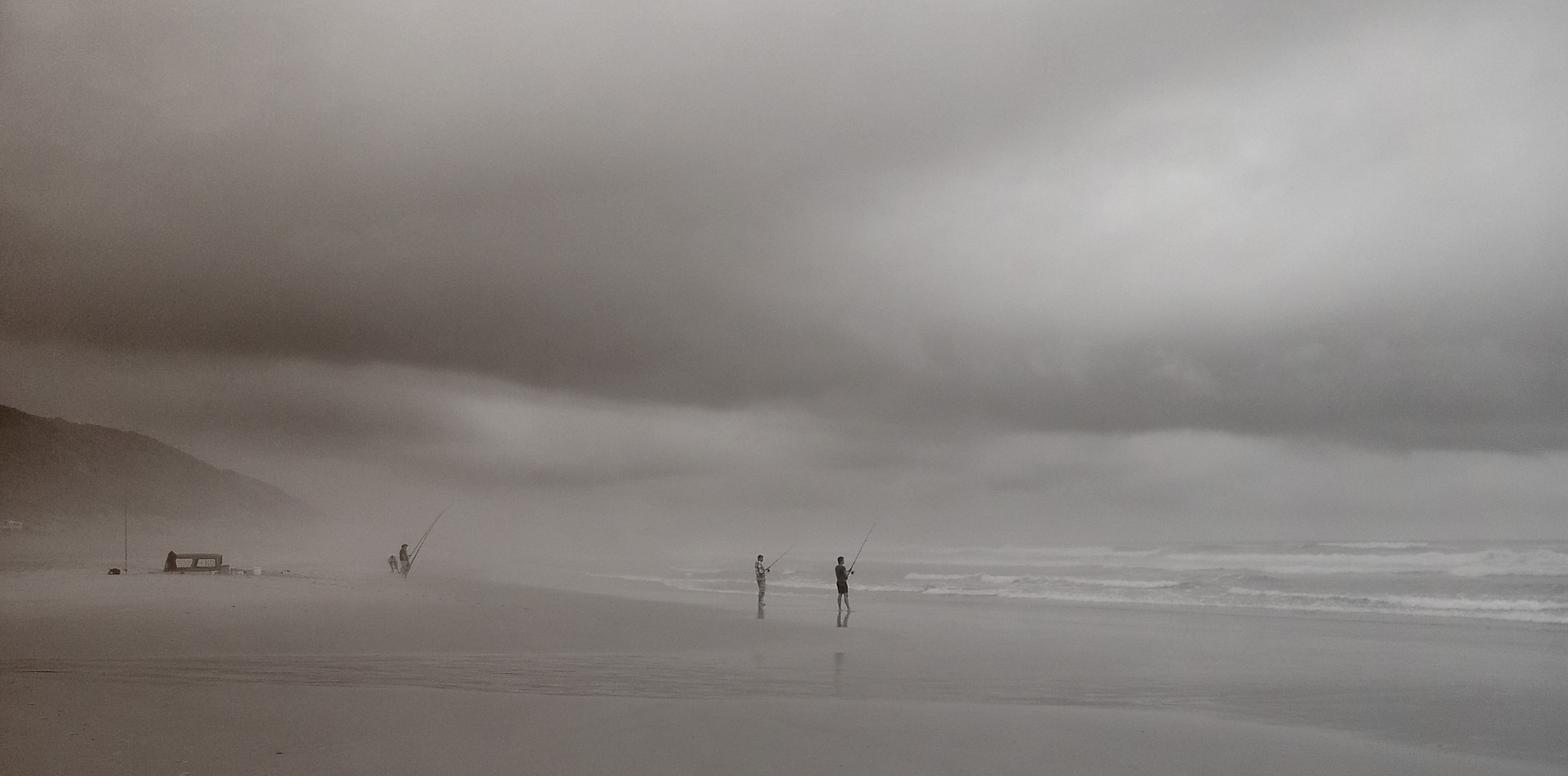 Pescatori, Oceano Indiano, Sud Africa