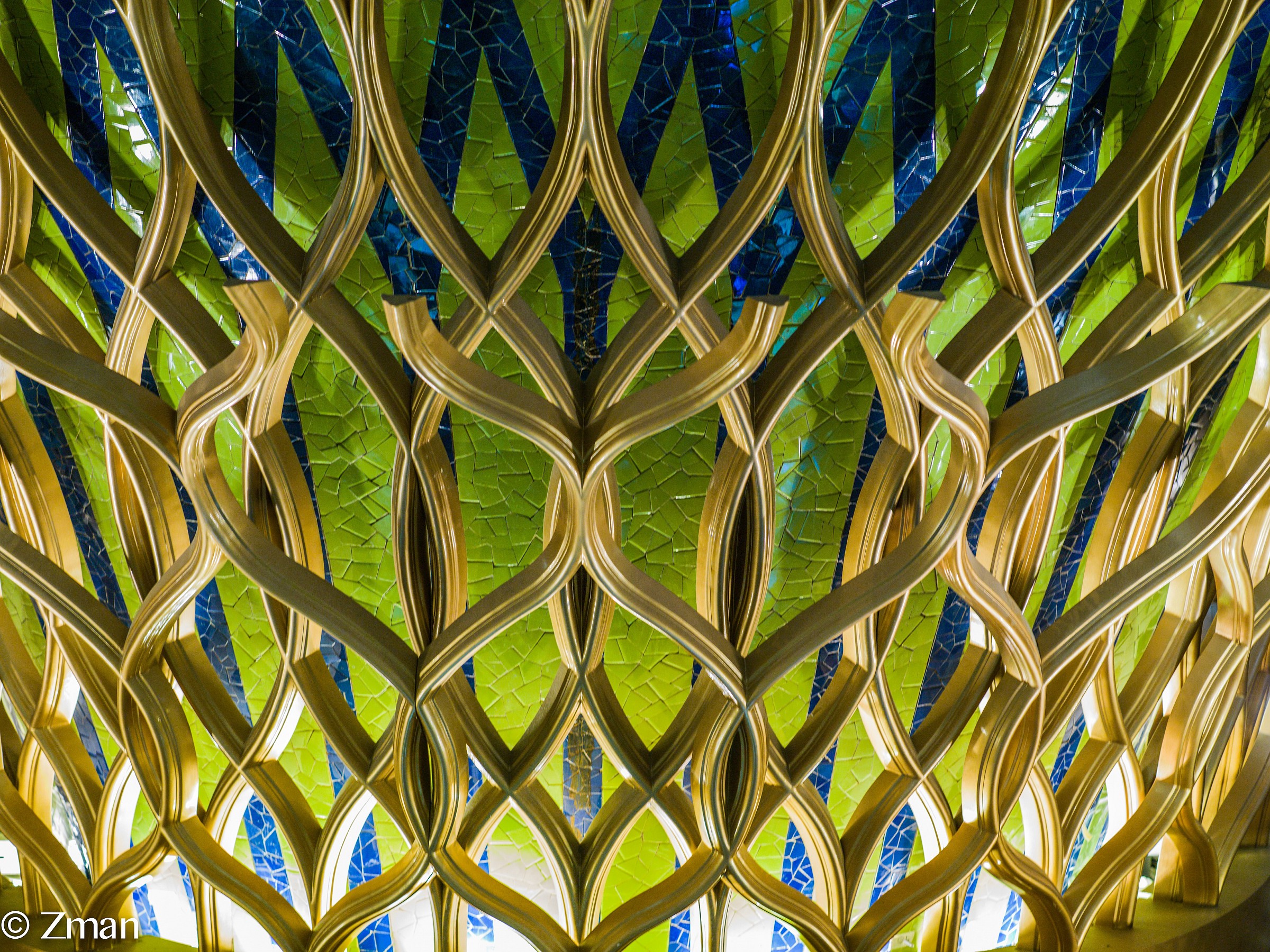 Decor at Abu Dhabi Airport