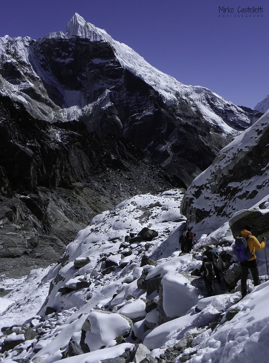 Trekking in Nepal , Cho La pass 5300 mt