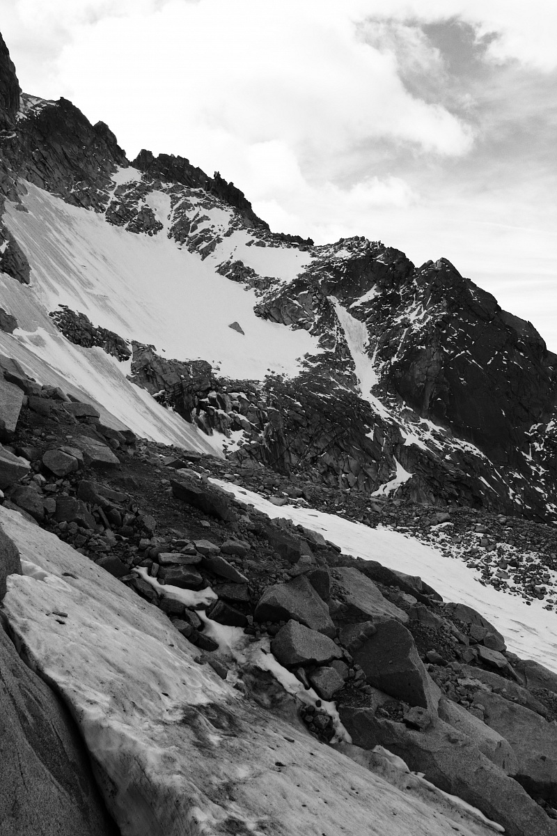 Towards the step adamello