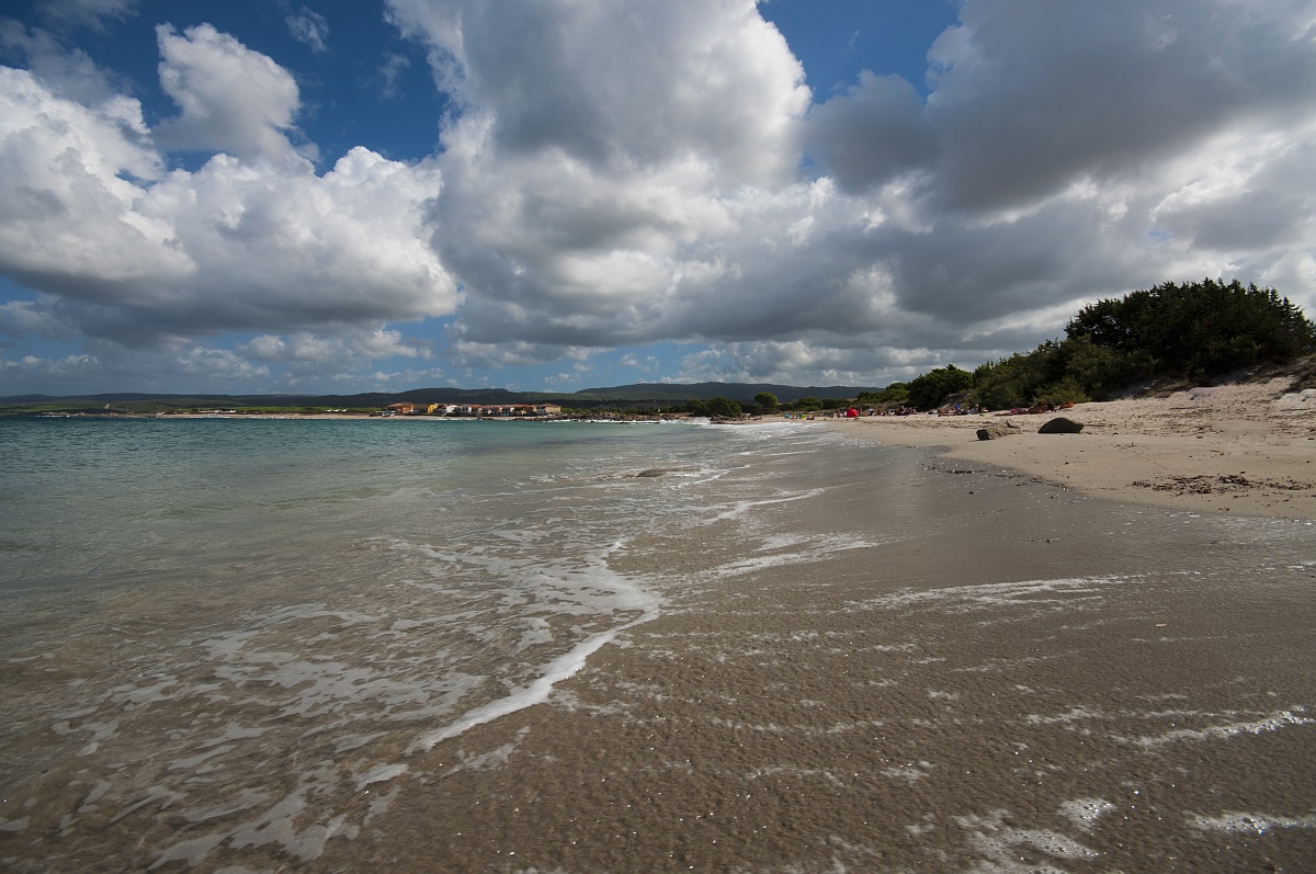 la spiaggia delle nuvole