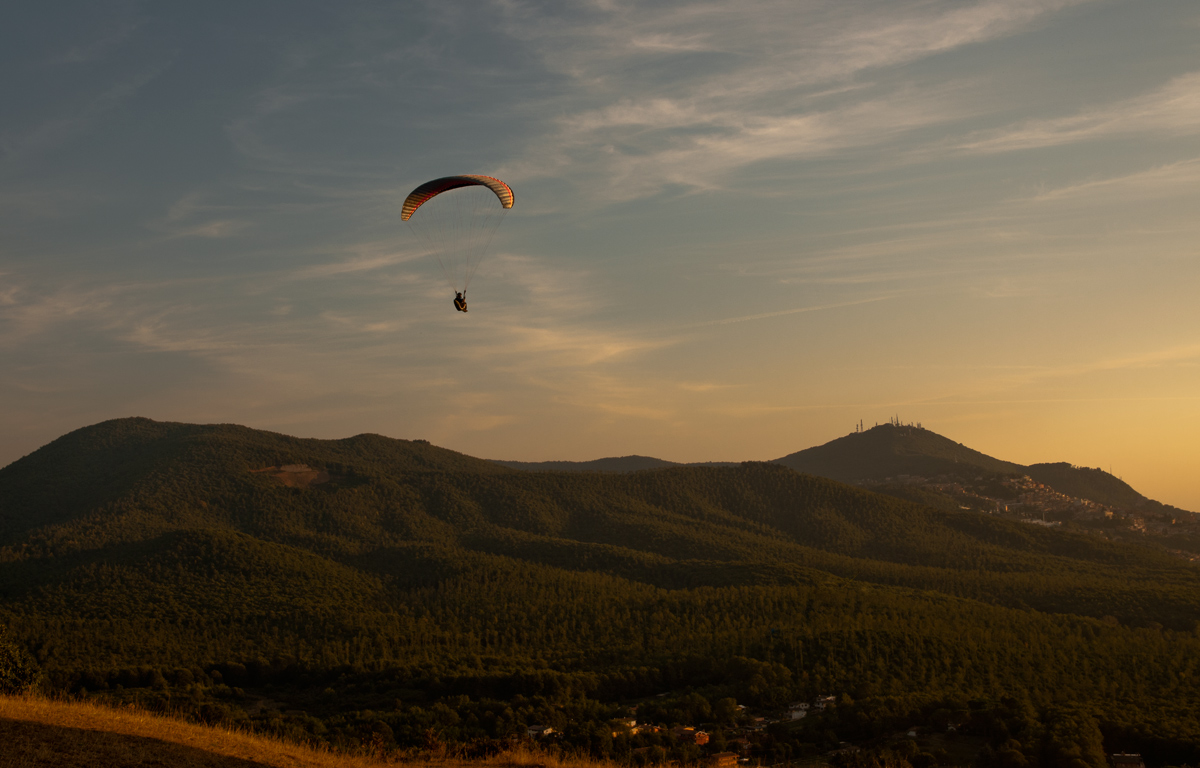 into the sunset ....