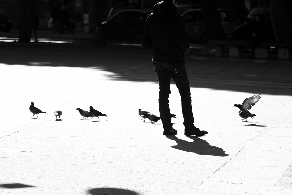 Istante in Piazza del Carmine