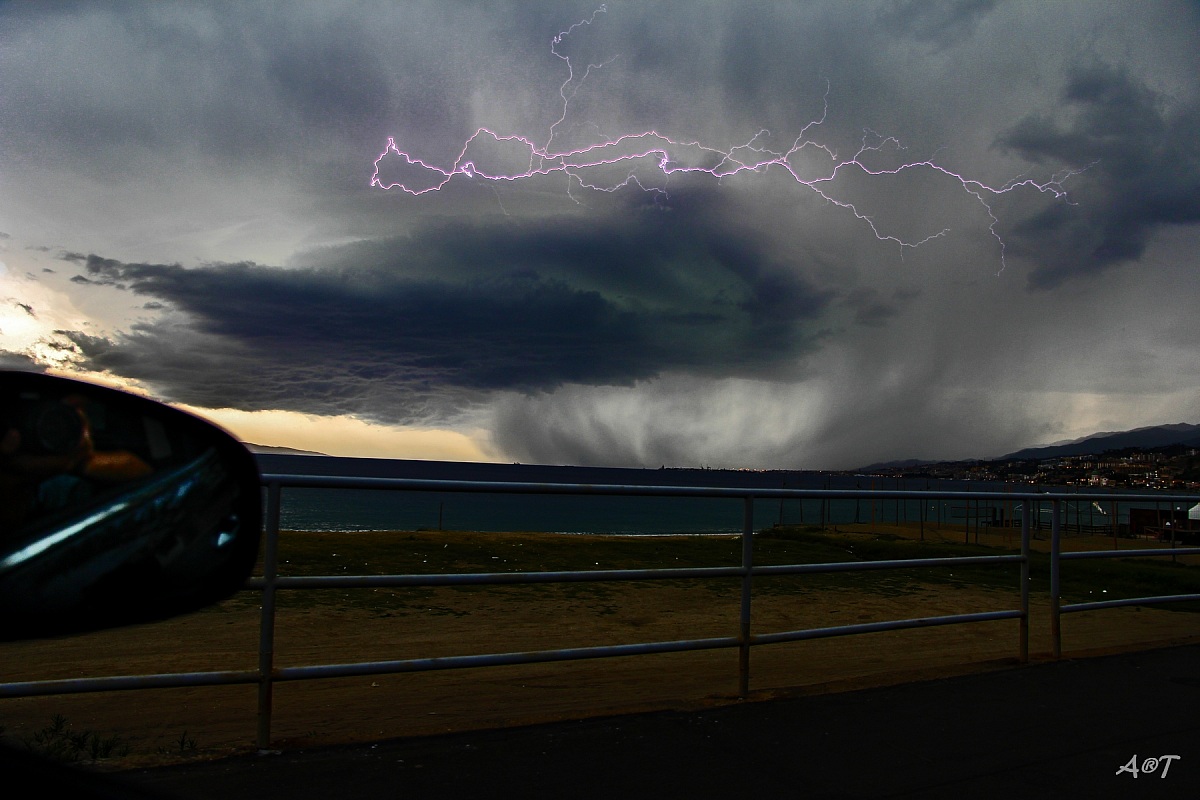 Maltempo sullo Stretto di Messina