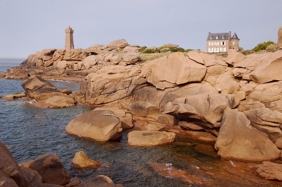 Pink granite coast